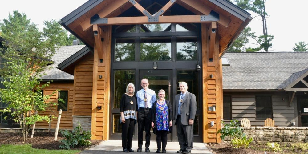 Mary Ellen and Tom Litzinger and Eric and Molly Barron