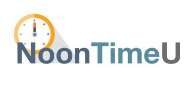 Clock with "NoonTimeU"