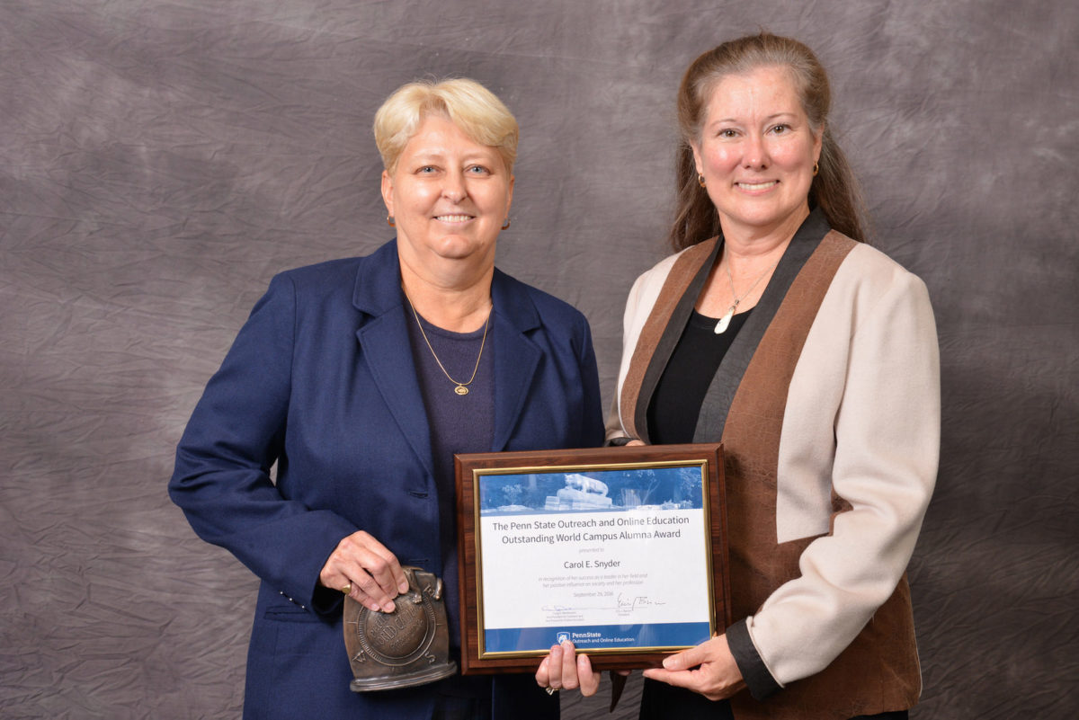 Carol Snyder and Renata Engel